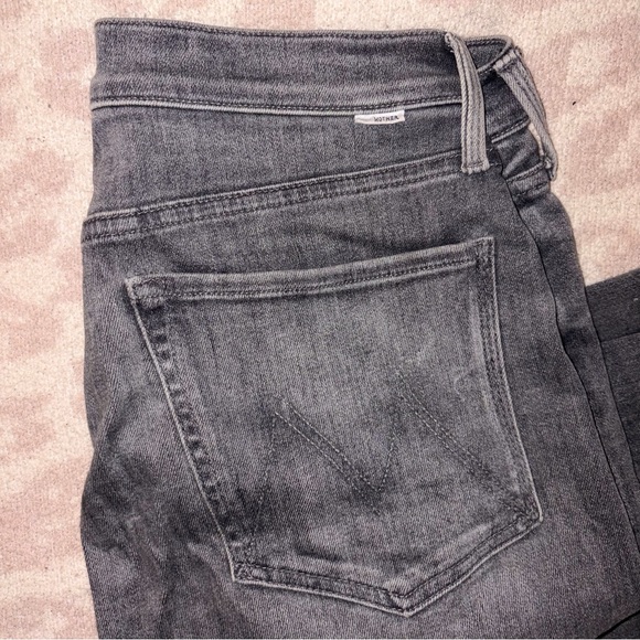 MOTHER The Rambler ankle jean gray Sz 31 - Picture 8 of 9